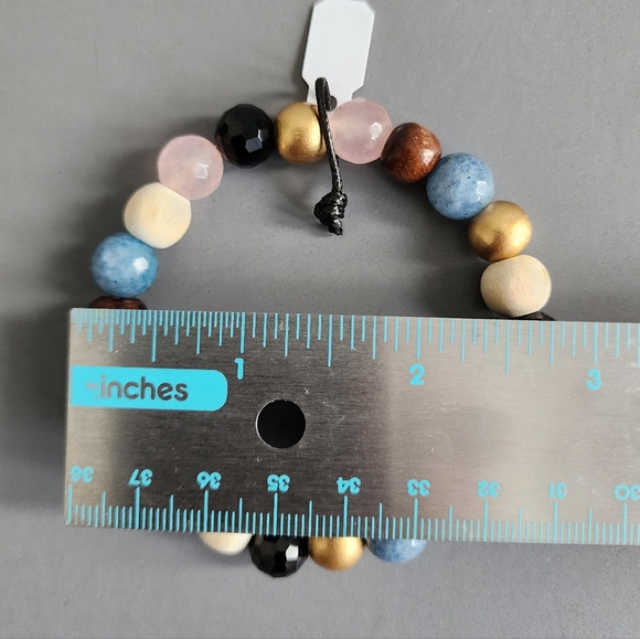 10MM Stretch Beaded Bracelet - Picture 5 of 7